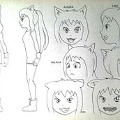 Creación de personajes manga: Ficha de personaje. Un progetto di Illustrazione tradizionale, Character design, Fumetto e Manga di Diego Maidana - 07.08.2021
