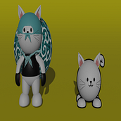 Mi Proyecto del curso: Diseño de personajes estilo kawaii Ein Projekt aus dem Bereich Design, Traditionelle Illustration, Design von Figuren, Vektorillustration und Manga von José Alonso Chacón Sandoval - 10.08.2021