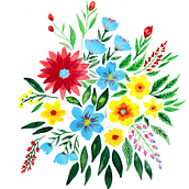 My project in Vibrant Floral Patterns with Watercolors course. Traditional illustration, Pattern Design, Watercolor Painting, and Botanical Illustration project by Natasha V - 08.11.2021