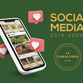 Social media "La Carpaccieria Panamá" 2019-2020. Social Media Design, Social Media & Instagram project by Mariangie Navarro - 04.22.2021