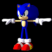 Modelando a Sonic. 3D Modeling project by José María González - 08.03.2020