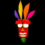 Texturizando a Aku Aku (Crash Bandicoot). 3D Modeling project by José María González - 06.29.2020