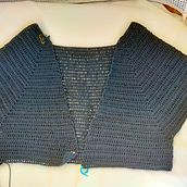 Mi Proyecto del curso:  Top-down: prendas a crochet de una sola pieza. Fashion Design, Fiber Arts, DIY, Crochet, and Textile Design project by mluisamoraleja - 08.11.2021