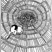 Librarian comics. Traditional illustration project by Ladislav Zajíc - 08.11.2021