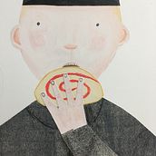 My project in Introduction to Children’s Illustration course. Traditional illustration, Fine Arts, Painting, Pencil Drawing, Drawing, Watercolor Painting, Children's Illustration, Narrative, Collage, and Gouache Painting project by Malin Flynn - 08.11.2021