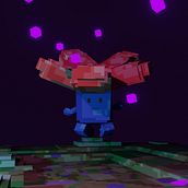 Mi Proyecto del curso: Introducción al voxel art para el diseño de personajes. Un progetto di 3D, Character design, Animazione 3D, Modellazione 3D e Character design 3D di Diego Armando Martínez Osorio - 11.08.2021