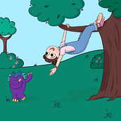 Mi Proyecto del curso: Creación de personajes para cuentos infantiles con Procreate. Traditional illustration, Character Design, Digital Illustration, Children's Illustration, and Digital Drawing project by Daniella Barbella - 08.11.2021