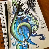 Sketchbook 20-21. Un projet de Dessin de Crystal Smith - 12.08.2021