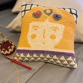 Mi Proyecto del curso: Tapestry: técnica de crochet para dibujar con hilos . % María Eugenia Garcia tarafından hazırlanan Aksesuar Tasarımı, Desen Tasarımı, El, af Sanatları, Kendin Yap, Ve Tığ işi projesi - 08.12.2021