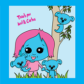 My project in Design of Kawaii-Style Characters course. Design, Traditional illustration, Character Design, Vector Illustration, and Manga project by Kerri - 08.12.2021