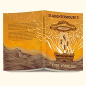 Slaughterhouse 5 Speculative Cover Design. Traditional illustration project by John W Richardson - 08.12.2021