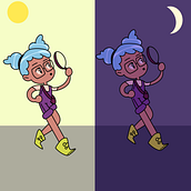 Meu projeto do curso: Design de personagens para animação com Photoshop. Animation, Character Design, and Character Animation project by Alisson Miranda - 08.11.2021