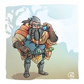 Fantasy Illustrations & Fanart. Un projet de Illustration traditionnelle de Shiloh L - 12.08.2021