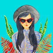 Mi Proyecto del curso: Ilustración y caracterización de personajes con acuarela. Traditional illustration, Character Design, Painting, and Watercolor Painting project by Alina Rodríguez - 08.11.2021