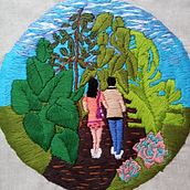 Mi Proyecto del curso: Introducción al bordado botánico. Embroider project by membrilloelvia - 08.13.2021