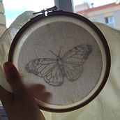 Mi Proyecto del curso: Técnicas de bordado realista. Traditional illustration, and Embroider project by Ariadna Diaz Rufat - 08.20.2021