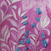 My project in Negative Watercolor Painting for Botanical Illustration course. Traditional illustration, Watercolor Painting, and Botanical Illustration project by anshugupta1963 - 08.13.2021