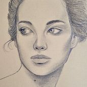 Realistic Portrait with Graphite - Jennifer Lawrence. Traditional illustration, Fine Arts, Sketching, Pencil Drawing, Drawing, Portrait Drawing, Realistic Drawing, Artistic Drawing, and Figure Drawing project by eimiel_art - 08.13.2021