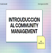Mi Proyecto del curso: Introducción al community management. Social Media, Digital Marketing, Content Marketing, Facebook Marketing & Instagram Marketing project by Noelia Elizabeth Radaelli - 08.13.2021