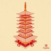 Ilustraciones Japonesas parte 2. Traditional illustration, and Design project by Sebastian Cabrera Jiménez - 08.14.2021