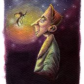 Luz fugaz. Un progetto di Illustrazione tradizionale, Character design e Pittura acrilica di Esperanza Martínez Montes - 14.08.2021