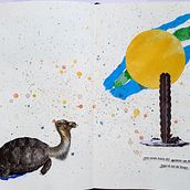 Mi Proyecto del curso: Cuaderno artístico para viajes imaginarios. Projekt z dziedziny  Sztuki piękne, Kreat, wność,  R, sunek i Sketchbook użytkownika desitur - 14.08.2021