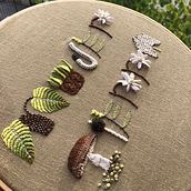 Introducción al bordado en relieve MUJER TIERRA Ein Projekt aus dem Bereich Stickerei von Maite - 14.08.2021