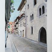 Mi Proyecto del curso: Representación arquitectónica en acuarela. Traditional illustration, Sketching, Drawing, Watercolor Painting, Architectural Illustration, and Sketchbook project by Amaia Ibarluzea Canales - 08.14.2021