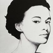 Il mio progetto del corso: Ritratto realistico con penna. Un proyecto de Ilustración tradicional, Dibujo, Dibujo de Retrato, Dibujo realista y Dibujo artístico de Giorgia - 14.08.2021