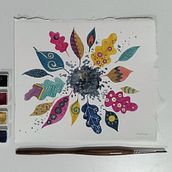 Il mio progetto del corso: Creazione di palette di colore con acquerello. Traditional illustration, Fine Arts, Painting, Watercolor Painting, and Color Theor project by Marzia Sar - 08.14.2021