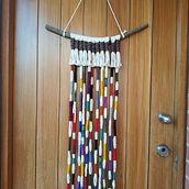 Meu projeto do curso: Macramê: técnica Fiber Emballage. Arts, Crafts, Decoration, Fiber Arts, Macramé, Textile D, and eing project by sandrasofiamarques - 08.14.2021