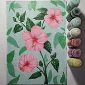 Mi Proyecto del curso: Pintura botánica con acrílico. Ilustração tradicional, Artes plásticas, Pintura, Pintura Acrílica e Ilustração botânica projeto de Samira Ahmeti - 14.08.2021