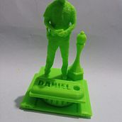 Mi Proyecto del curso: Introducción al diseño e impresión en 3D en honor a mi padre. Un proyecto de 3D, Diseño industrial, Diseño de producto, Modelado 3D y Diseño 3D de Jair A Navarro Nolla - 14.08.2021