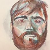 Mi Proyecto del curso: Retrato artístico en acuarela. Fine Arts, Painting, Watercolor Painting, and Portrait Drawing project by Lucía San Vicente - 08.15.2021