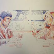 Taxi driver . Un proyecto de Ilustración tradicional de Dafne Fortea - 15.08.2021