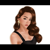 My project in Lighting and Color for Digital Portraits in Photoshop course. Traditional illustration, Digital Illustration, and Digital Painting project by Kulisara Koltai - 08.15.2021