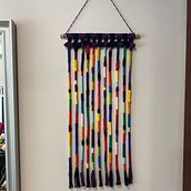 My project in Macramé Using the Fiber Emballage Technique course. Arts, Crafts, Decoration, Fiber Arts, Macramé, Textile D, and eing project by ameininger - 08.15.2021