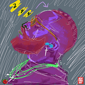 My project in Mixed Media Animation in Procreate course. Traditional illustration, Animation, 2D Animation, and Digital Illustration project by aundrae10 - 08.15.2021