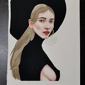 Watercolour portrait. Watercolor Painting, and Painting project by Jessica Pyne - 08.13.2021