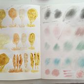 Mon projet du cours : Techniques d’illustration pour débloquer votre créativité. Design, Traditional illustration, Fine Arts, Painting, Creativit, Creating with Kids, and Sketchbook project by mathilde_leclere - 08.16.2021