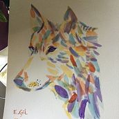 Mi Proyecto del curso: Técnicas experimentales de acuarela para principiantes . Un projet de Illustration traditionnelle, Beaux Arts, Aquarelle et Illustration naturaliste de esa_elena14 - 16.08.2021