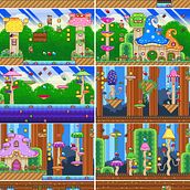 Mi Proyecto del curso: Creación de escenarios pixel art para videojuegos. 2D Animation, 3D Animation, Video Games, Pixel Art, Game Design, and Game Development project by María Parra - 08.16.2021