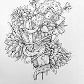 My project in Surrealistic Fineliner Illustration course. Traditional illustration, Pencil Drawing, Drawing, Realistic Drawing, Artistic Drawing & Ink Illustration project by Harsimran Sain - 08.17.2021