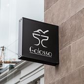 Logotipo y Concepto de marca de Golosso. Design, Art Direction, Creativit, Br, ing, Identit, and UX / UI project by Carlos Criado González - 08.17.2021