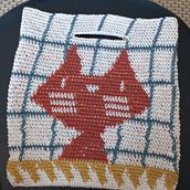 Meu projeto do curso: Tapestry: técnica de crochê para desenhar com linha Ein Projekt aus dem Bereich Erweiterungsentwicklung, Musterdesign, Weben, DIY und Crochet von Helena Martinez - 17.08.2021