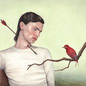 ¡Dispara!. Un projet de Dessin de portrait, Illustration traditionnelle, Illustration éditoriale , et Aquarelle de Marcos N Sayas - 17.08.2021