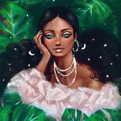 My project in Powerful Female Characters: Illustrating Confidence and Diversity course. Un proyecto de Ilustración tradicional, Pintura, Ilustración digital, Dibujo digital y Pintura digital de Aleksandra Schmidt - 23.07.2021