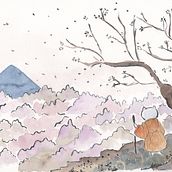My project in Watercolor Illustration with Japanese Influence course. Een project van Traditionele illustratie,  Tekening y Aquarelschilderen van doreenskina - 18.08.2021