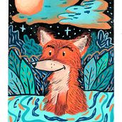 Mi Proyecto del curso: Técnicas de ilustración con acuarela y gouache Ein Projekt aus dem Bereich Traditionelle Illustration, Bildende Künste, Malerei, Aquarellmalerei, Kinderillustration und Gouachemalerei von Diana Gutierrez - 18.08.2021