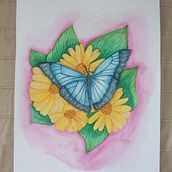 Mi Proyecto del curso: Dibujo y composición naturalista en acuarela. Traditional illustration, Drawing, Watercolor Painting, and Naturalistic Illustration project by patrichu - 08.18.2021